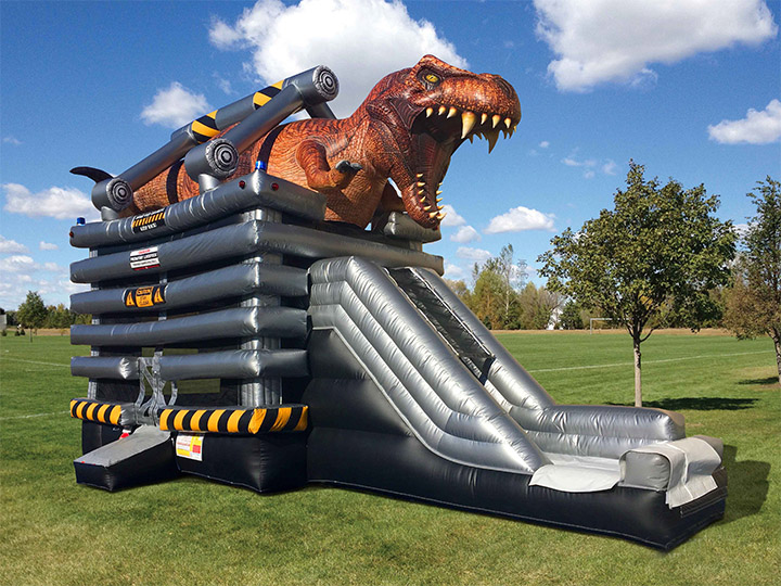 T-Rex 4-in-1 Combo Rentals in Austin Texas from Austin Bounce House Rentals
